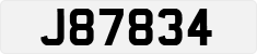 License plate of Jersey, Regular plates (J123456)