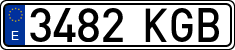 License plates of Spain, Ordinary (2000)