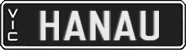Victoria, Vanity Plates