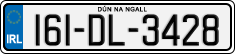 License plate of Ireland, Regular plates