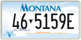 Montana, 1-12345A / 10-1234A