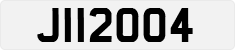 License plate of Jersey, Regular plates (J123456)