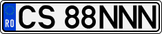 License plate of Romania, Regular plates