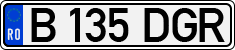 License plate of Romania, Regular plates