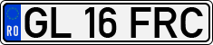 License plate of Romania, Regular plates