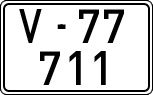 License plates of Spain, 1900 year series