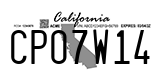 California, Temporary (AB12C34)