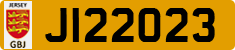 License plate of Jersey, Regular plates (J123456)