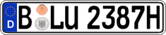 German license plate, Plates for oldtimers (type 