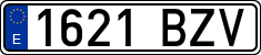 License plates of Spain, Ordinary (2000)