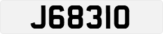 License plate of Jersey, Regular plates (J123456)