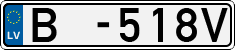 License plate of Latvia, Trailers