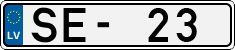 License plate of Latvia, Regular car plates