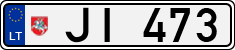 License plate of Lithuania, Trailers
