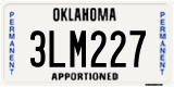 Oklahoma, Apportioned (1AB234)