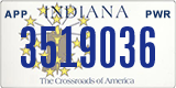 Indiana, Apportioned