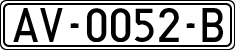 License plates of Spain, 1971 year series