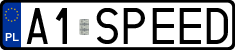 License plates of Poland, Vanity Plates