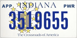 Indiana, Apportioned