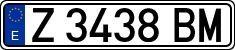 License plates of Spain, 1971 year series
