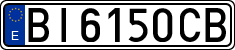 License plates of Spain, 1971 year series
