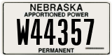 Nebraska, Apportioned
