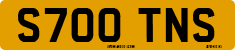License plate of the United Kingdom, 1983 year system