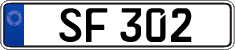 Non-recognized and partially recognized states, Regular plates (AB 123)