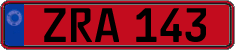 Non-recognized and partially recognized states, Rental cars (ZAB 123)