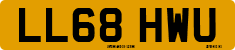 License plate of the United Kingdom, 2001 year system