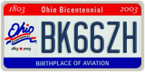 Ohio, AB12CD (Bicentennial)