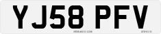 License plate of the United Kingdom, 2001 year system