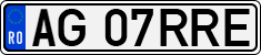 License plate of Romania, Regular plates