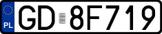 License plates of Poland, Regular car plates