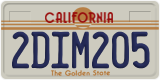 California, Passenger Car (1ABC234)
