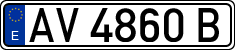 License plates of Spain, 1971 year series