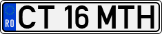 License plate of Romania, Regular plates