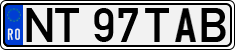 License plate of Romania, Regular plates