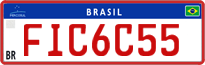 License plate of Brazil, Commercial vehicles (Mercosul)