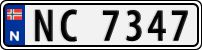 License plate of Norway, Trailers, motorcycles, special vehicles