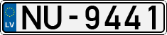 License plate of Latvia, Regular car plates