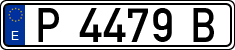 License plates of Spain, 1971 year series