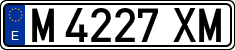 License plates of Spain, 1971 year series