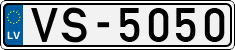 License plate of Latvia, Regular car plates