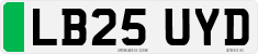 License plate of the United Kingdom, 2001 year system