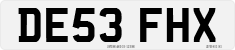 License plate of the United Kingdom, 2001 year system