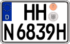 German license plate, Plates for oldtimers (type 