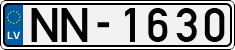 License plate of Latvia, Regular car plates
