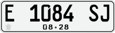 License plate of Indonesia, Regular plates