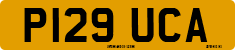 License plate of the United Kingdom, 1983 year system